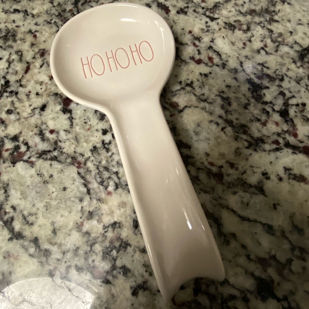 NEW Rae Dunn “HO HO HO” Spoon Rest